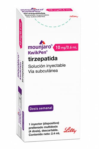 Mounjaro KwikPen 10mg/0.6ml Solución Inyectable