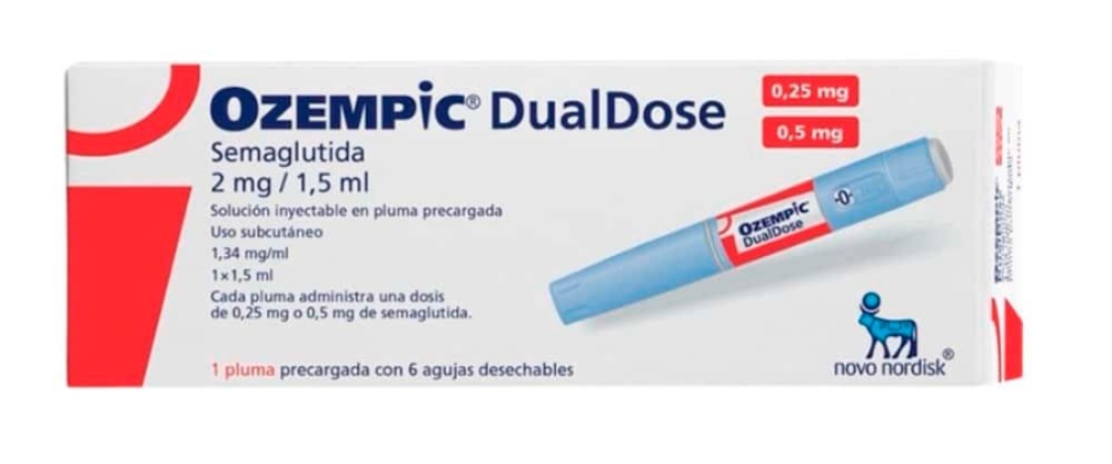 Ozempic Dualdose 2mg-1.5ml Solución Inyectable